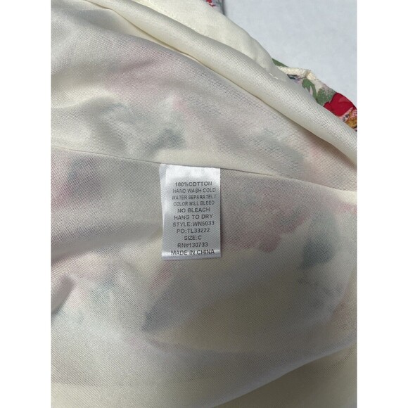 A BEAUTIFUL SOUL Women Size 2x C Tunic Short Dress Boho Floral Baby Doll - Picture 10 of 11